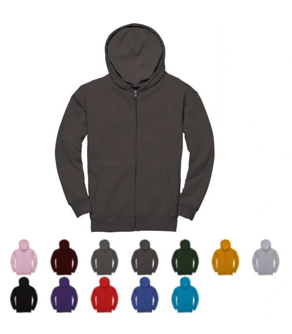 CR04K Cottonridge CR04K Kids Comfort Cut Zip Hood